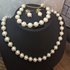 Necklace , Earrings, Bracelet